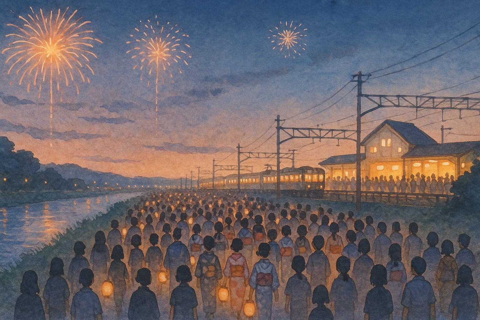 花火大会のアクセス・混雑回避・帰り攻略ガイド【最後まで快適に】
