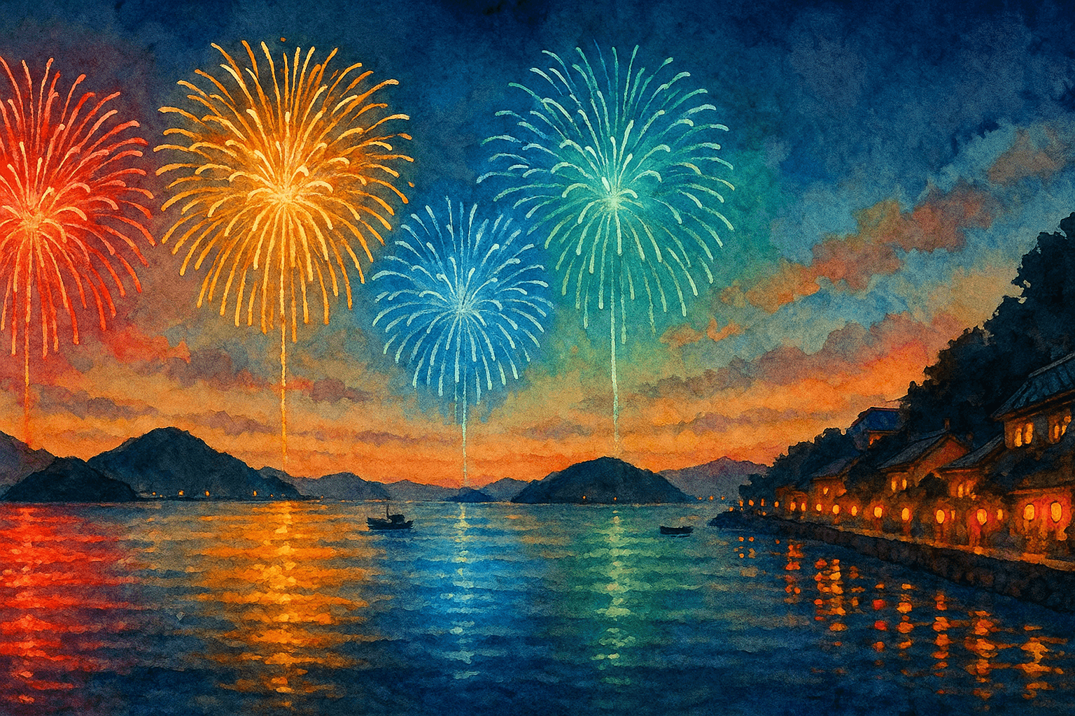 【2026年】中国・四国の花火大会14選 - 鳥取・島根・岡山・広島・山口・徳島・香川・愛媛