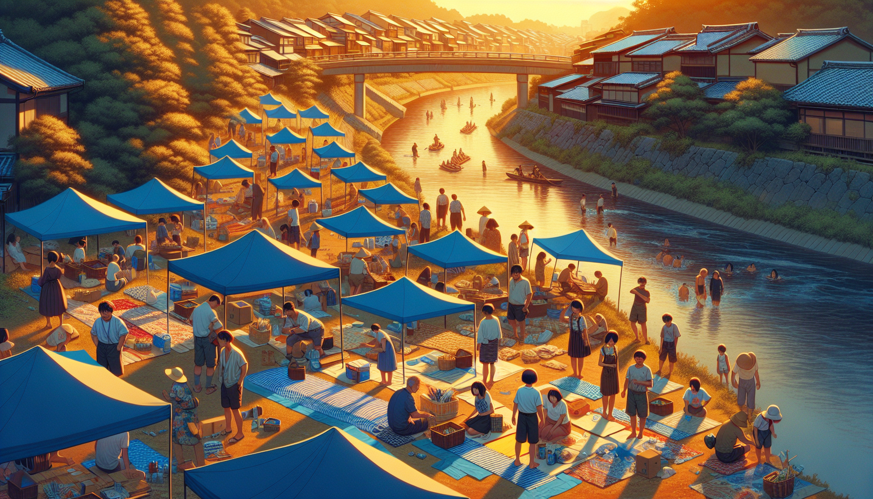 花火大会の場所取りテクニック