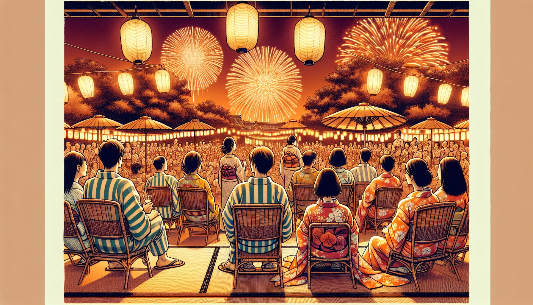 花火大会の有料席の選び方
